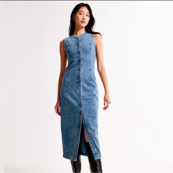 Abercrombie & Fitch Dresses & Skirts - Abercrombie & Fitch Jean Dress